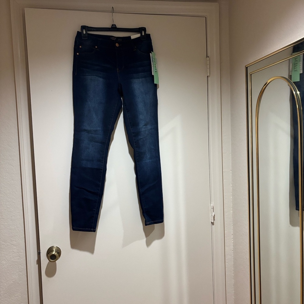 Cavalini Women's Deep Blue Skinny Jeans